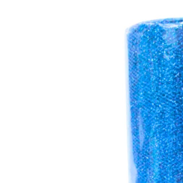 TULLE DIAMANTADO ROLLO 15X9.14M. AZUL ELECTRICO